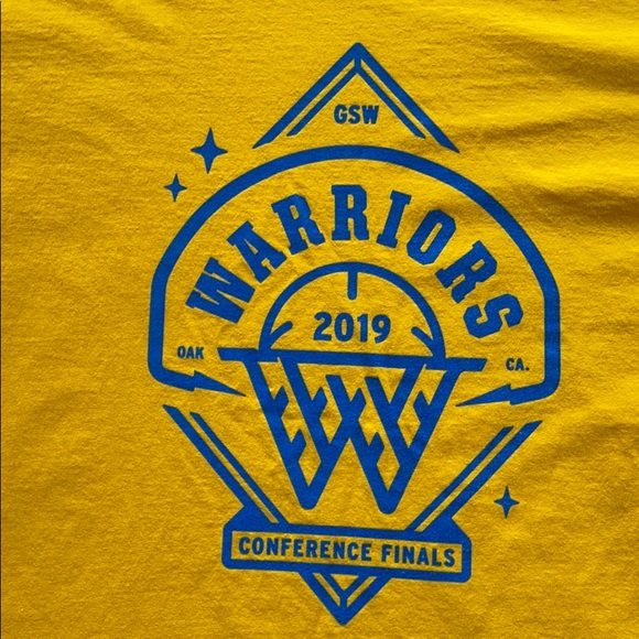 NWOT Golden State Warriors tee shirt Fruit of the Loom XL - Picture 2 of 6